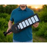 DLS 600W Güneş Enerjili Solar Sokak ve Bahçe Lambası, LiFePO4 Bataryalı, IP66, Hareket Sensörlü, Uzaktan Kumandalı LH99-600