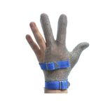 dm dikişmarket ÇELİK ELDİVEN Koruyucu Çelik Eldiven /Kasap Eldiveni Kesilmez Çelik Eldiven Paslanmaz Metal