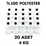 dm dikişmarket Çuval Ağzı Dikiş İpliği 4 KG 20 Adet