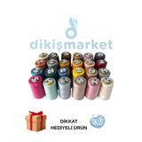 dm dikişmarket Dikiş İplik 24'lü Set Dikiş İpliği HEDİYELİDİR