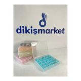 Dm Dikişmarket Dikiş Makina Masurası 25 Adet (Kutu İle Birliktedir) Mavi