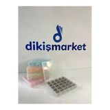 Dm Dikişmarket Dikiş Makina Masurası 25 Adet (Kutu İle Birliktedir) Siyah