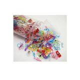 dm dikişmarket Dikiş Nakış Kumaş Kağıt Maşası Plastik Klips Tutucu Mandal 100 Ad