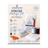 Dm Dikişmarket Dikişe Başlangıç Seti İp Tela Lastik Makas