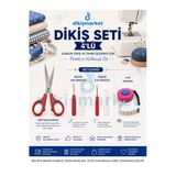 Dm Dikişmarket Dikişe Başlangıç Seti Makas İlik Sökücü Mezura
