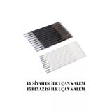 Dm Dikişmarket Isı Ve Buhar Ile Uçan Çizgi Kalemi Yedek Uç Siyah