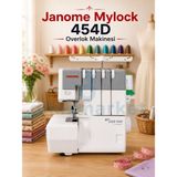 Dm Dikişmarket Janome Mylock 454D Overlok Makinesİ