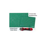 Dm Dikişmarket Kesme Matı Patchwork - Kesme Tablası - Kesim Altlığı A3 Set