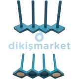 dm dikişmarket Mıknatıslı Masura Koyma Aparatı Sanayi Tipi Makinalara Uygundur - çift kutulu masuralık