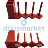 dm dikişmarket Mıknatıslı Masura Koyma Aparatı Sanayi Tipi Makinalara Uygundur (kırmızı/mavı/pembe) - tek kutulu masuralık