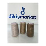 Dm Dikişmarket Oltalı 120No Dikiş İpi Makina İpi Kopmaz 5000Mt 3 Adet İp Kahverengi