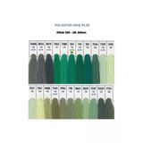 Dm Dikişmarket Oltalı Dikiş İpi Makine İpi %100 Polyester 120 Numara Dikiş Ipliği 5000 Mt Yeşil