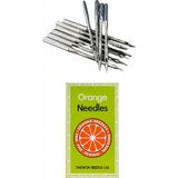 Dm Dikişmarket Orange SYX7713 /26 Halı Overlok Makina İğnesi 10 adet (1 paket) - syx7713(25)