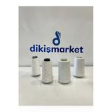 Dm Dikişmarket Overlok Makinası Kullananlar İçin 2 Overlok (150 Denye) / 2 Düz Dikiş (120 No) 2 Beyaz Overlok / 2 Beyaz 120No