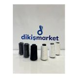 Dm Dikişmarket Overlok Makinası Kullananlar İçin 3 Overlok Siyah (150 Denye) / 3 Overlok Beyaz (150 Denye) 3 Siyah / 3 Beyaz Overlok