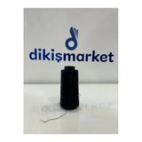 Dm Dikişmarket Overlok Makinası Kullananlar İçin 5000Mt Siyah Siyah Overlok