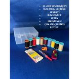 dm dikişmarket Pratik Kutulu Dikiş Setleri ( BOŞ KUTU-10' LU MİNİ İPLER-İLİK AÇICI-EL İĞNESİ-YÜZÜK-İĞNE İPLİK TAKMA APARATI) - KUTULU SET 2