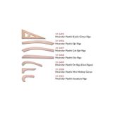 dm dikişmarket Riga Cetvel Takım (7 Parça)