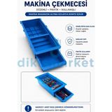 dm dikişmarket Sanayi Tipi Makinalar ve Masa Altlarına Kullanmak Için 2 Katlı Çekmece