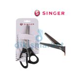 dm dikişmarket SİNGER Sürfile Terzi Makası Tırtıklı Zik Zak makas 24CM
