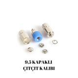 Dm Dikişmarket Tulumba El Presi Makinası Çıt Çıt, Kuşgözü, Rivet Ve Düğme Çakma Makinesi) 9,5 Kapaklı