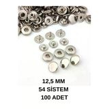 Dm Dikişmarket Tulumba El Presi Makinası Kalıp Malzemesi 12,5Mm 54 Sistem 54 Sistem 100 Adet