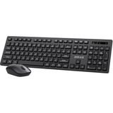 DM K12 Kablosuz 2.4Ghz İngilizce Q Klavye ve Mouse Seti