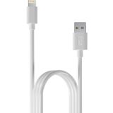 DM SL010 USB to Lightning iPhone 2.4A Beyaz 1 mt Hızlı Şarj ve Data Kablosu