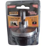 Dmax 7 Parça Panç Seti - Siyah