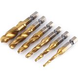 Dmax Çok Amaçlı Matkap Uçlu Delme ve Diş Açma Kılavuz Seti 3-4-5-6-8-10 mm DMX4764 - Standart - Renkli