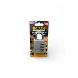 DMAX Ekstra Güçlü 40mm Asma Kilit Dmx4196 Gümüş renk