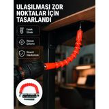 Dmax Esnek Şaftlı Matkap Bits Uç Seti 12 Parça Vida Montaj Ve Tamir Seti