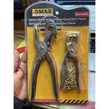 Dmax Kemer Delme ve Perçinleme Pense 2li Profesyonel Set - Açık Gri