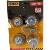 Dmax Matkap Ucu Zımpara Tel Fırça Seti