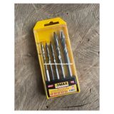 Dmax Pro Çok Amaçlı Uç Seti Ahşap Metal Sac Mermer Delme Ucu 6-12 5pcs - 6-7-8-10-12 - Gri