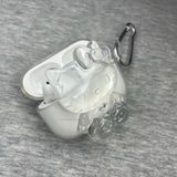 Dmay Airpods Pro 2. Nesil Sevimli Karışık Figürlü Silikon Kılıf - Buzlu Şeffaf