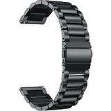 Dmay Huawei Watch Gt 4 (46MM) Gt Runner - Gt Runner 2 Paslanmaz Çelik Metal Kordon - Siyah