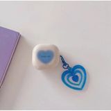 Dmay Samsung Galaxy Buds 2 - Buds Pro - Buds 2 Pro Uyumlu Kalpli Kılıf - Mavi