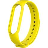 Dmay Xiaomi Mi Band 6 Akıllı Bileklik Uyumlu Silikon Kordon - Sarı