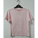 DMB BOYS & GIRLS be kind Baskılı Kısa Kollu Kız Çocuk T-Shirt 8-13 Yaş Pembe - 13 - 14 Yaş