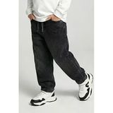 Dmb Boys & Girls Erkek Çocuk Baggy Kalıp Denip Kot Pantolon Füme