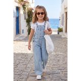 DMB BOYS & GIRLS Kot Cepli Rahat Kesim Tulum Askılı Jean Kız Çocuk Salopet