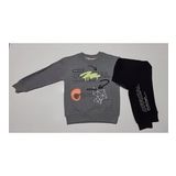 Dmb Kids M4646 Füme Erkek Çocuk Eşofman Takım- 7/8 Yaş