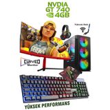 Dmc 012x (GTA5) I5-3470,16gb Ram,256gb Ssd,gt740 4gb,128bit,23.8"curved Oyuncu Masaüstü Bilgisayar