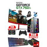 Dmc N120x (PUBG,GTA 5) I5-3470,16GB RAM,256GB SSD,500GB HDD,4GB GTX750Tİ,24"Oyuncu Masaüstü Bilgisayarı