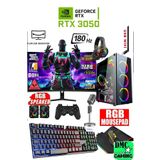 Dmc N152 (PUBG,GTA 5) Ryzen 5 5500,32gb,1tb Hdd,256gb Ssd,rtx3050,24''180hz Oyuncu Masaüstü Bilgisayarı