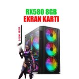 Dmc N242 (PUBG,GTA 5) I7 2600 16GB RAM,512gb Ssd,RX580 8GB 256BİT,0yuncu Masaüstü Bilgisayar