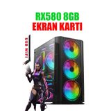 Dmc N289 (PUBG,GTA 5) I5 4460 (4.NESİL) 16GB RAM,256GB SSD,8GB RX580,Oyuncu Masaüstü Bilgisayar