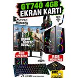 Dmc N29 (GTA 5) I7 860,16gb,256gb Ssd,500gb Hdd,4gb Gt740,23.8 Curved Oyuncu Masaüstü Bilgisayar