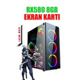 Dmc N292( PUBG,GTA 5) İ7 4770s,16GB RAM,512GB SSD,RX580 8GB Oyuncu Masaüstü Bilgisayar